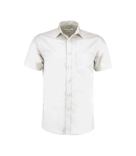Chemise Manches Courtes Homme Blanc Kustom Kit
