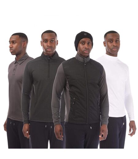Ensemble Thermique Homme Gris Island Green