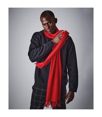 Beechfield Classic Woven Scarf (Classic Red) (One Size)