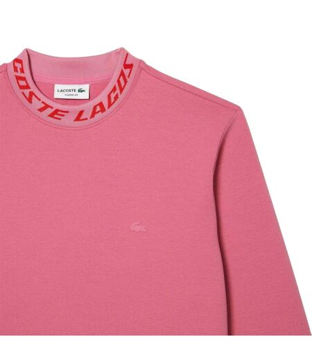 Sweat Motif/style Logo Homme Rose Lacoste