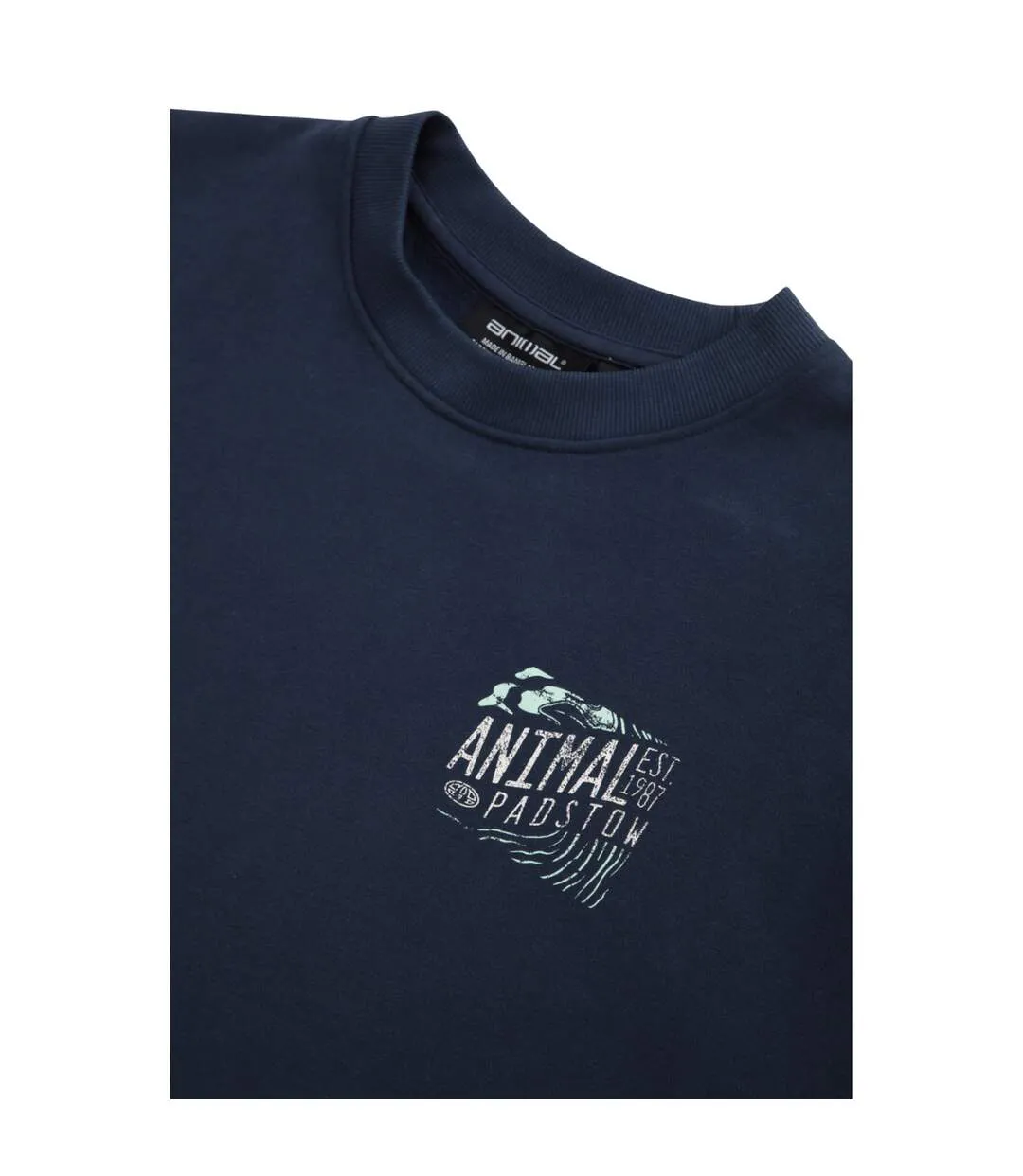 Sweat Jonah Padstow Homme Bleu Marine Animal-3