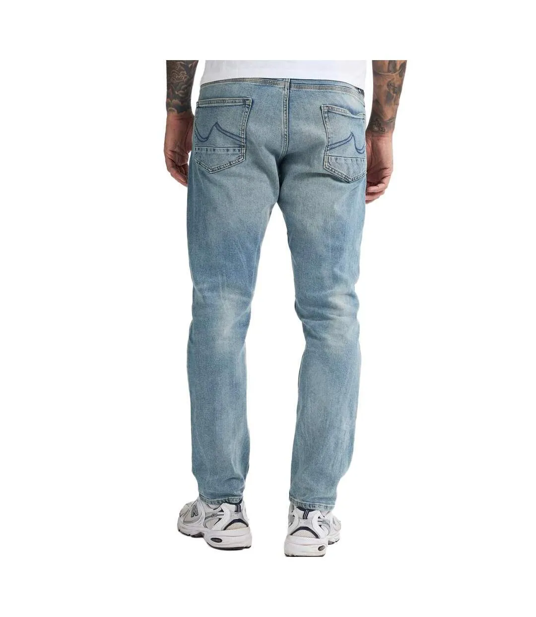 Jean regular bleu clair homme petrol industries russel-2