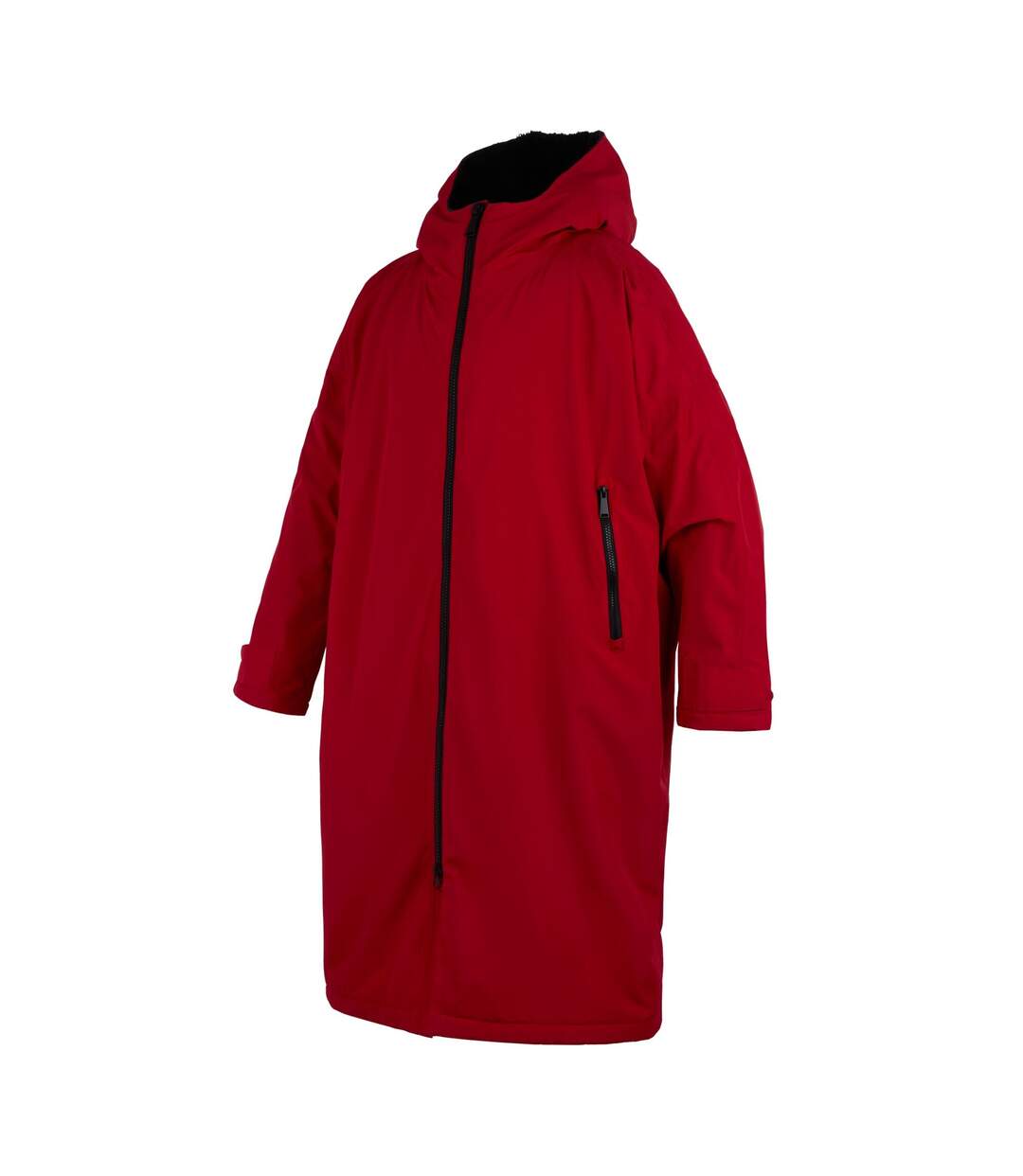 Unisex Adult Changing Robe Classic Red Black Regatta-3