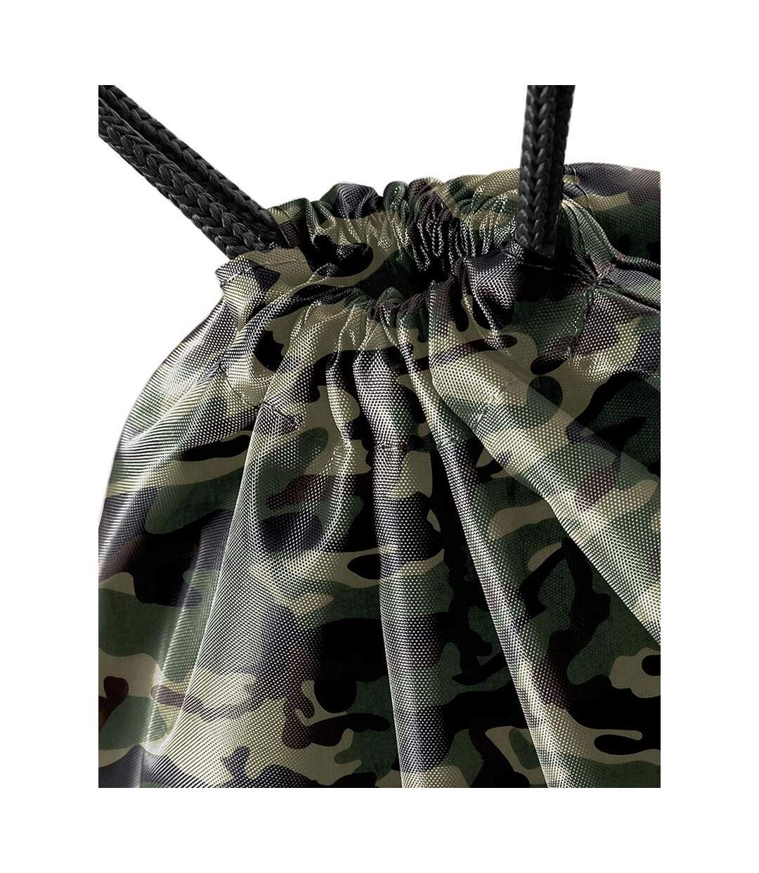 Sac De Gym 11 Litres Taille Unique Camouflage Jungle Bagbase-1