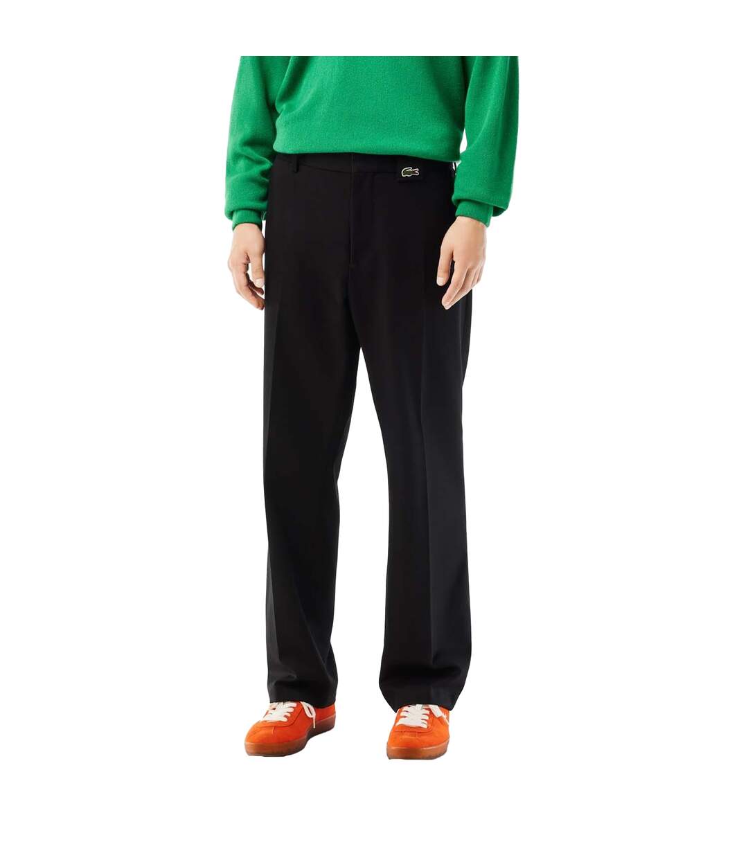 Chino live homme noir Lacoste-3
