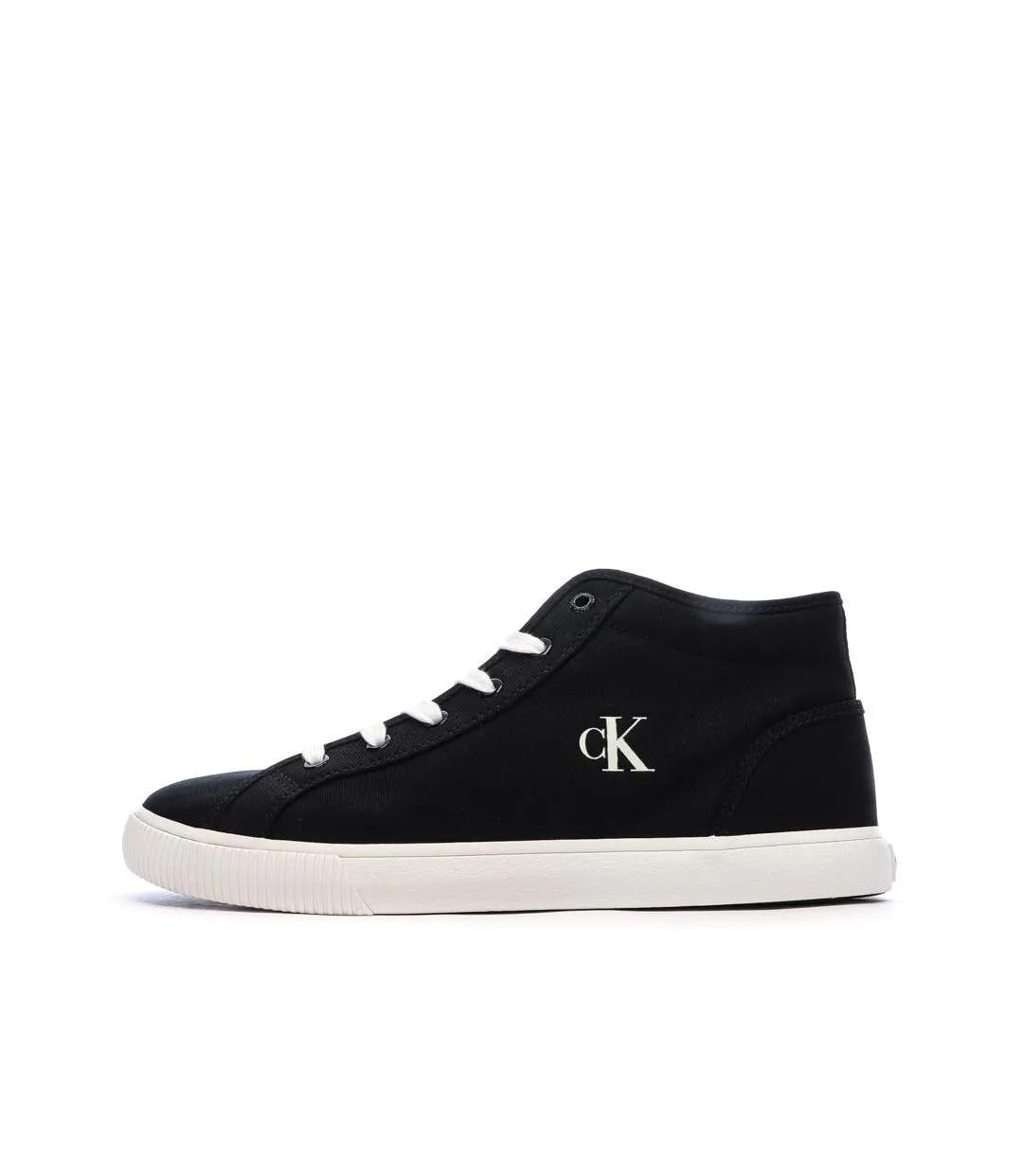 Baskets noir/blanc homme calvin klein jeans ess vulc-1
