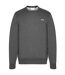 Mens Fleece Crew Neck Sweatshirt Charcoal Marl Slazenger-1