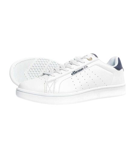 Baskets Motif/style Logo Homme Blanc Bleu Marine Ellesse