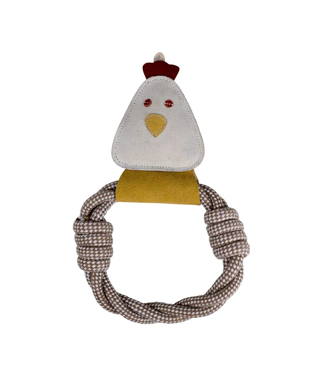 Jouet pour chiens hennifer the chicken taille unique blanc / marron Benji & Flo