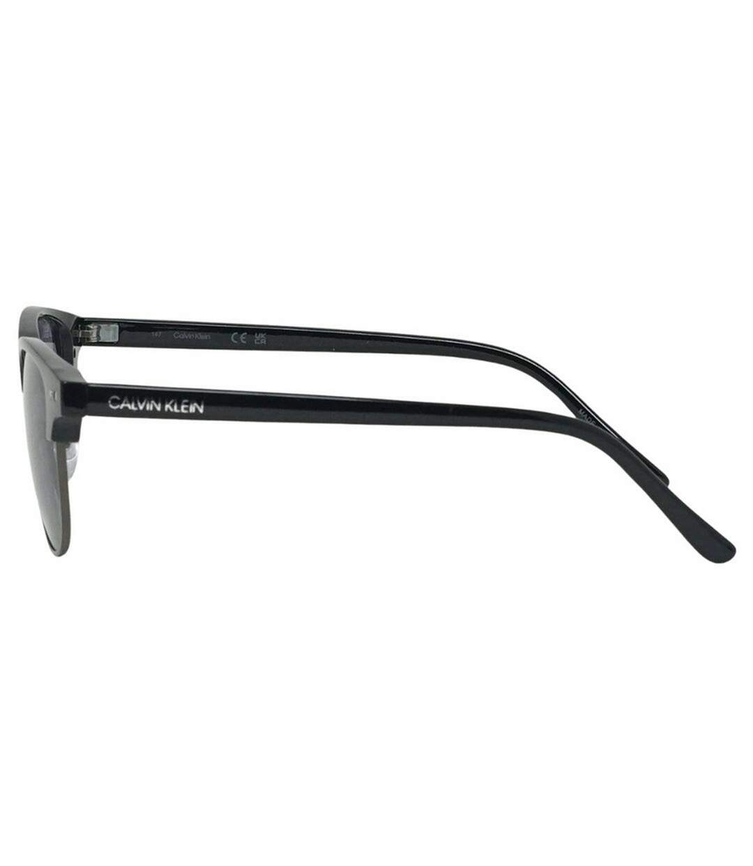 Womens/ladies Ck20314s 001 Logo Sunglasses One Size Black Calvin Klein-2