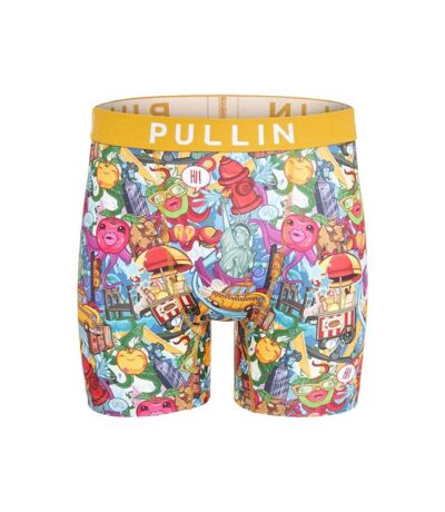 PULL IN Boxer Long Homme Microfibre ZOOYORK Multicolore