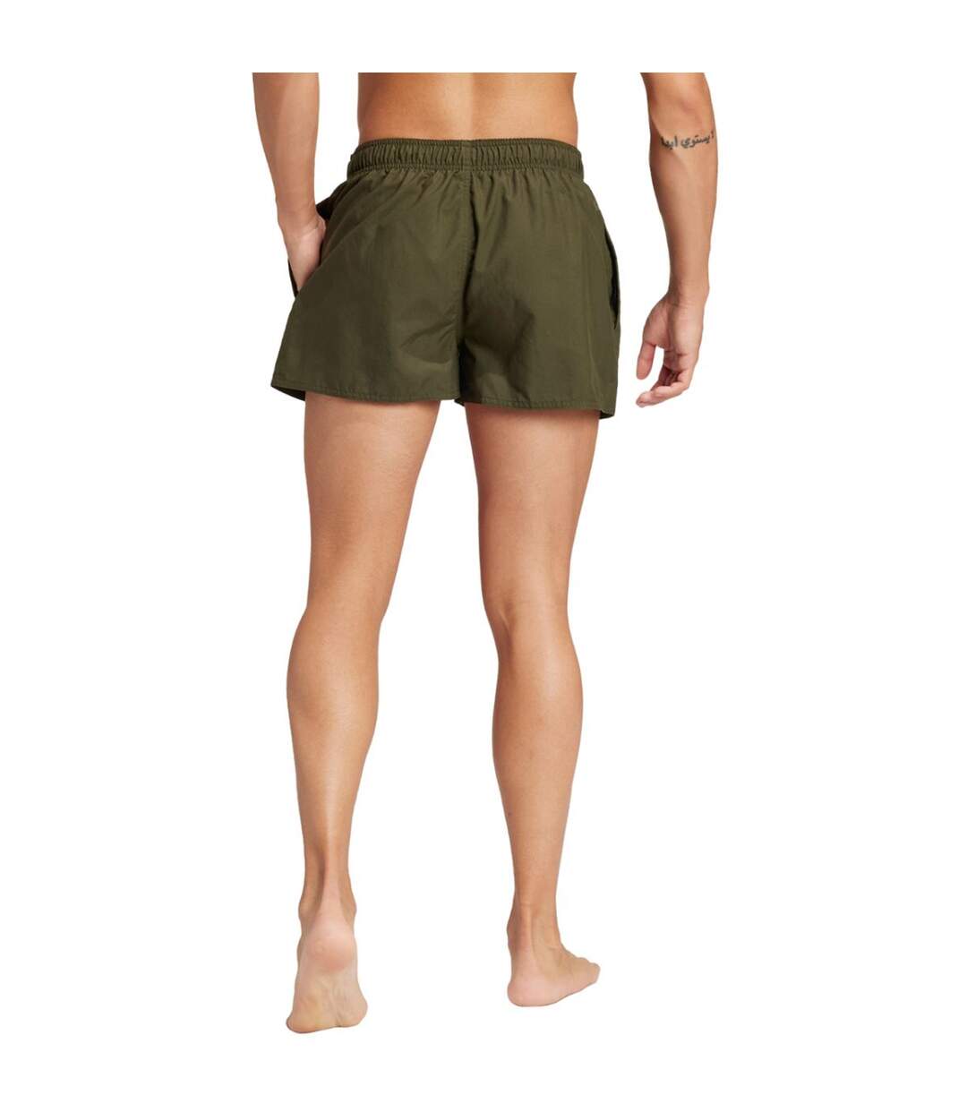 Short De Bain Essentials Homme Vert Adidas-3
