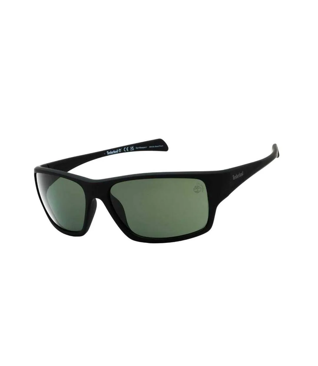 Lunettes De Soleil Motif/style Polarisé Homme Taille Unique Noir Vert Timberland-2