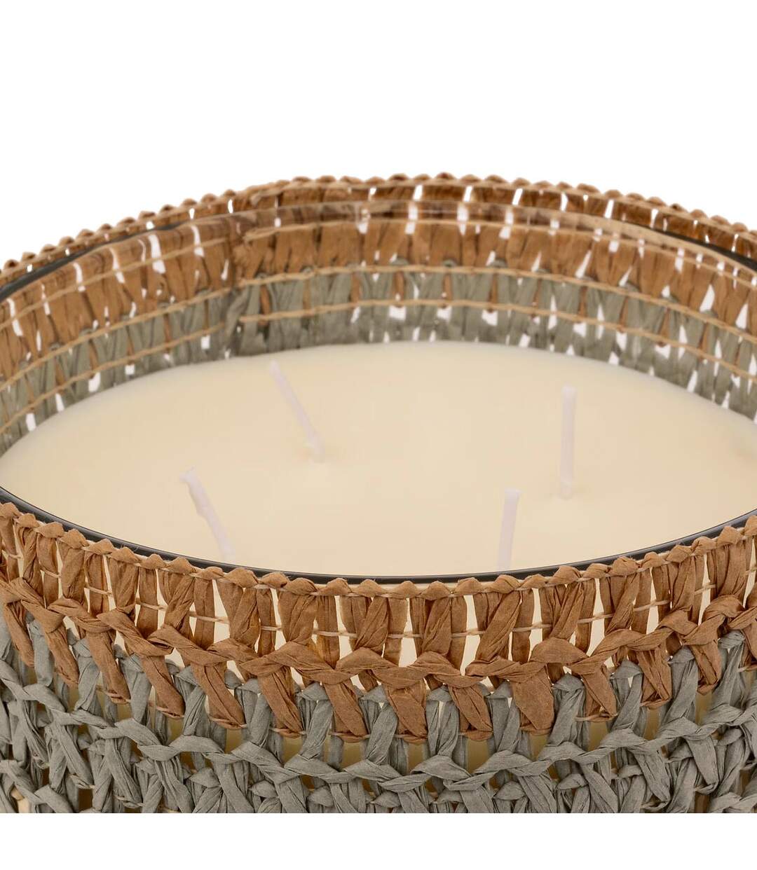 Bougie Parfumée en Verre Zaya 1400g Ambre Marocain-2