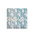 Set de Table Design Chevrons 30x45cm Bleu