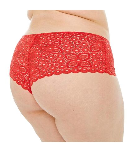 Shorty tanga coquelicot Intrépide