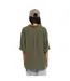 Chemise femme manches courtes fluide avec patchs et broderie Army Vondutch-3