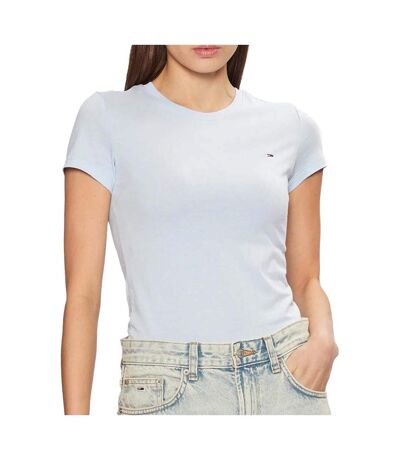 T-shirt bleu femme tommy hilfiger tjw - l