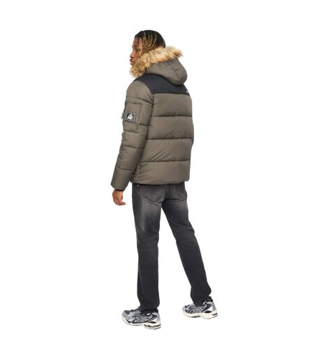 Mens Curvlay Parka Olive Kings Will Dream