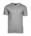 Tee Jays Mens Luxury Heather T-Shirt (Heather Grey)