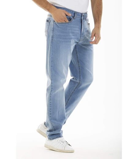 Jeans stretch RL70 Fibreflex® coupe droite tendance denim bleached CARLO BLEU