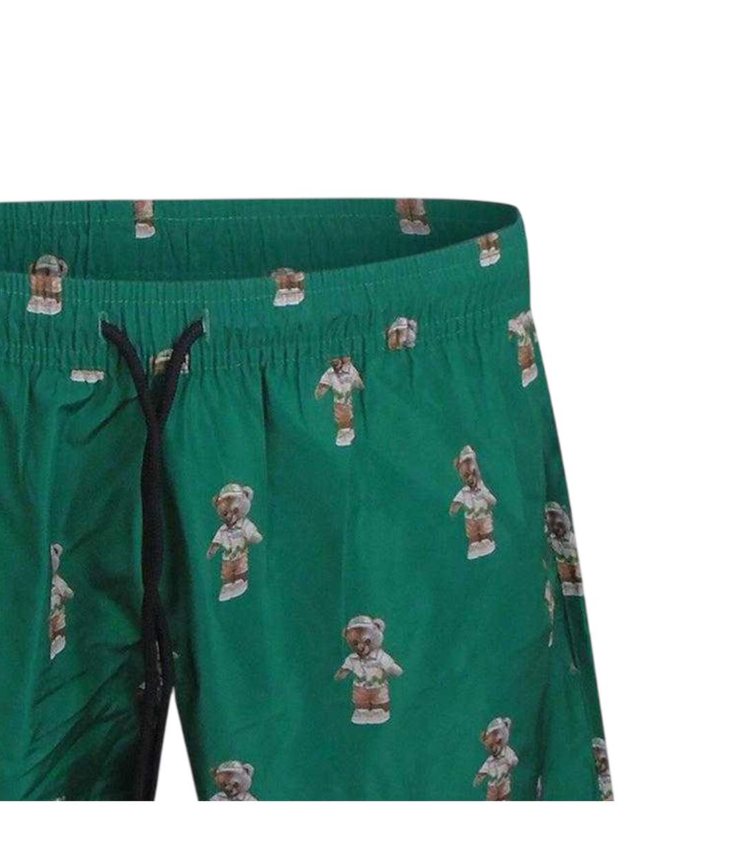 Short De Bain Motif/style Ours En Peluche Homme Vert Philipp Plein-3