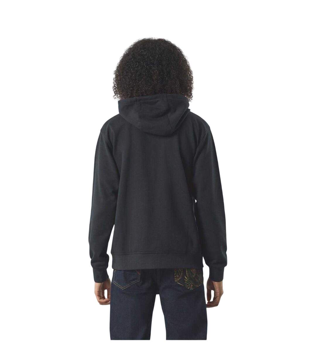 Mens Lounge Hoodie Black Pretty Green-3