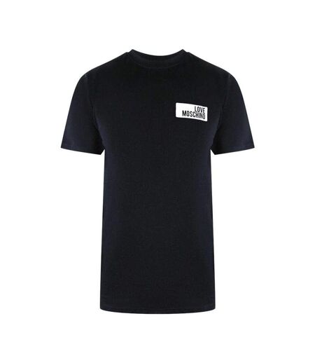 T-shirt Motif/style Logo Bloc Homme Noir Love Moschino