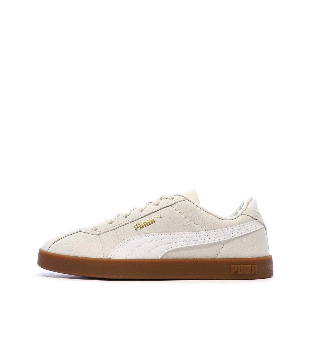 Baskets beige homme puma club ii-1