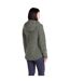 Womens/ladies Hayfield Melange Faux Fur Lined Fleece Top Khaki Green Mountain Warehouse-3