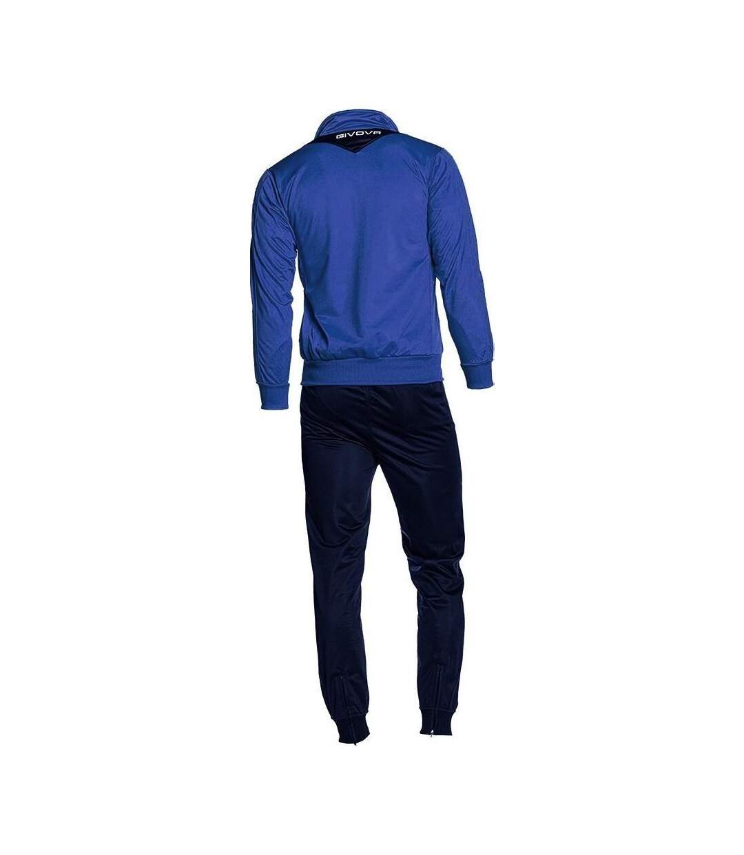 Mens Tuta Visa Tracksuit Royal Blue Navy Givova-1