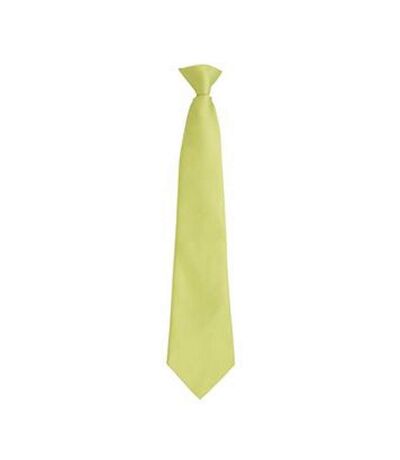 Cravate à clipser homme taille unique vert citron Premier