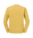 Sweat Uni À Col Ras-du-cou Authentic Homme Jaune Moutarde Russell-2