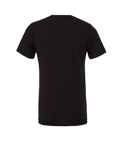 Adults unisex tri-blend t-shirt solid black Bella + Canvas