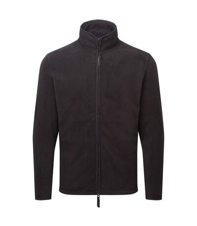 Premier Unisex Adult Artisan Fleece Jacket (Black)