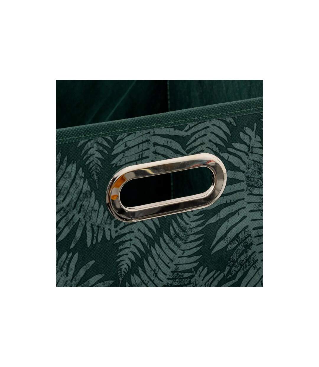 Boîte de Rangement Herbier 31x31cm Vert Foncé-2