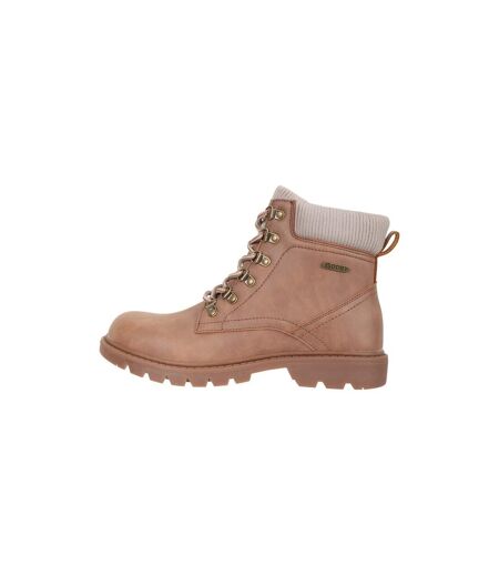 Womens/ladies vienna waterproof boots light brown Mountain Warehouse