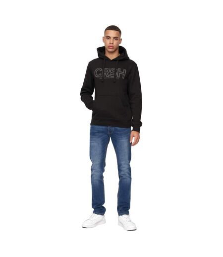 Sweat à capuche kendrick homme noir Crosshatch