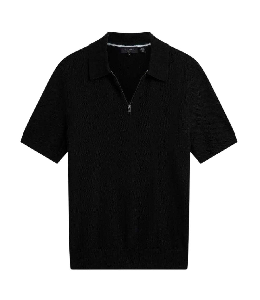 Polo Fourd Homme Noir Ted Baker-2