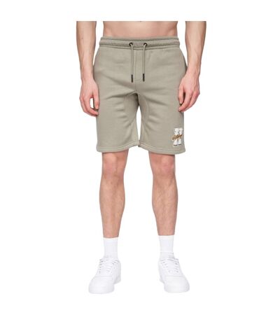 Short de jogging aitchen homme vieux vert kaki Henleys