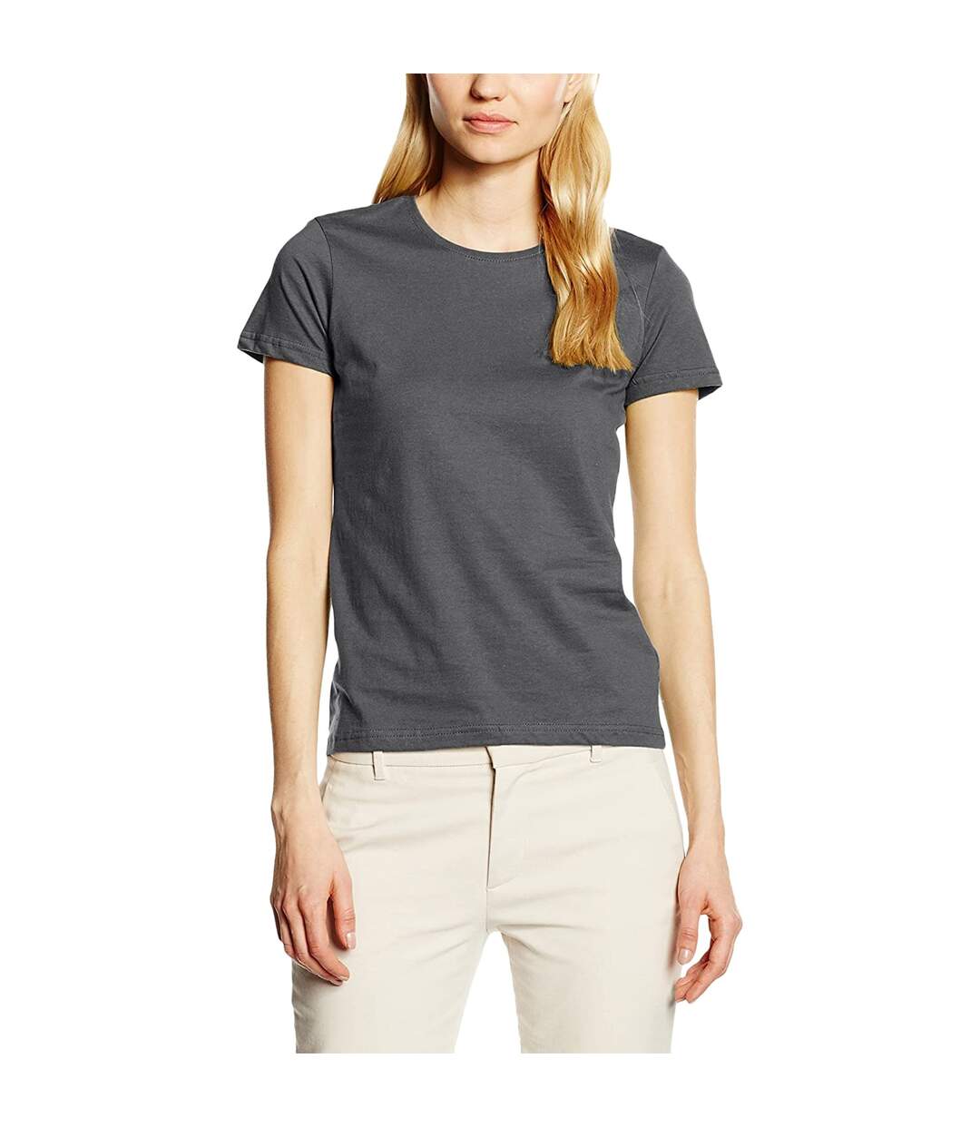 T-shirt femmes gris foncé Stedman