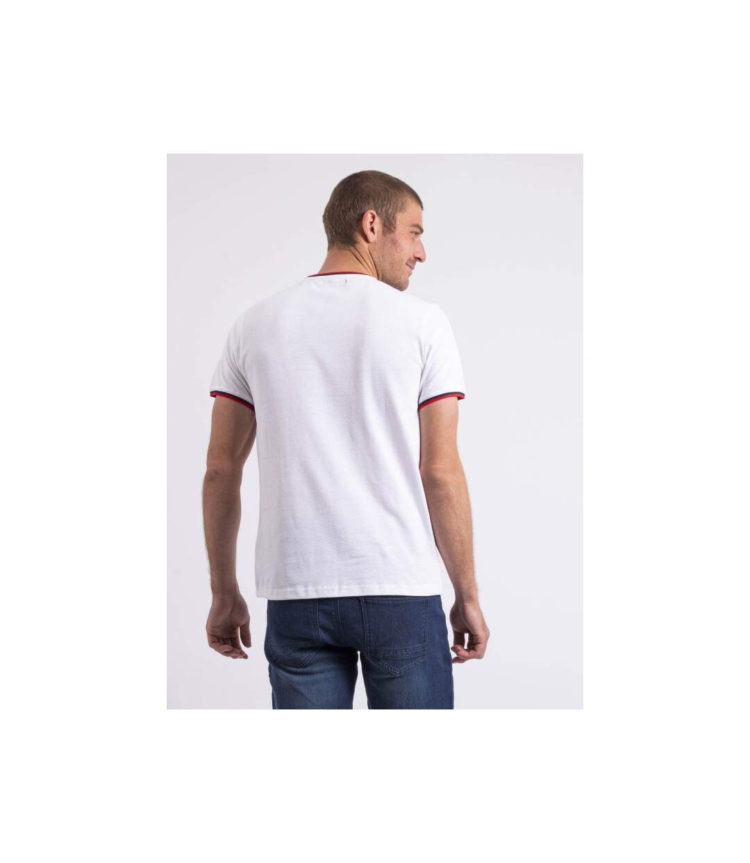 T-shirt col rond pur coton NILOTIN-2