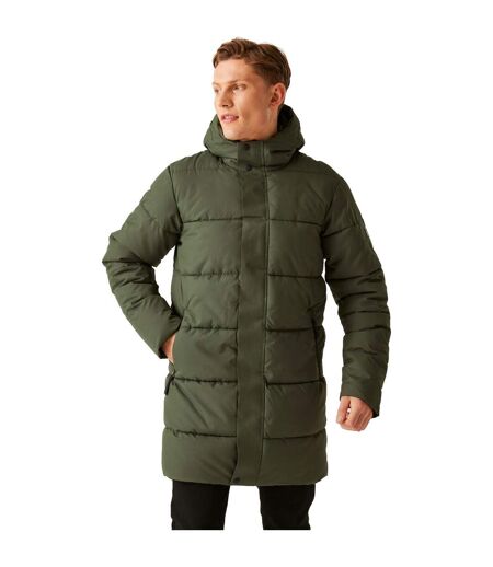 Doudoune Matelassée Hayleyn Homme Kaki Foncé Regatta