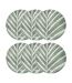 Lot de 6 Assiettes à Dessert Green Harmony 19cm Vert-1