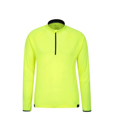 Mountain Warehouse Mens Cycle Long-Sleeved Top (Yellow)