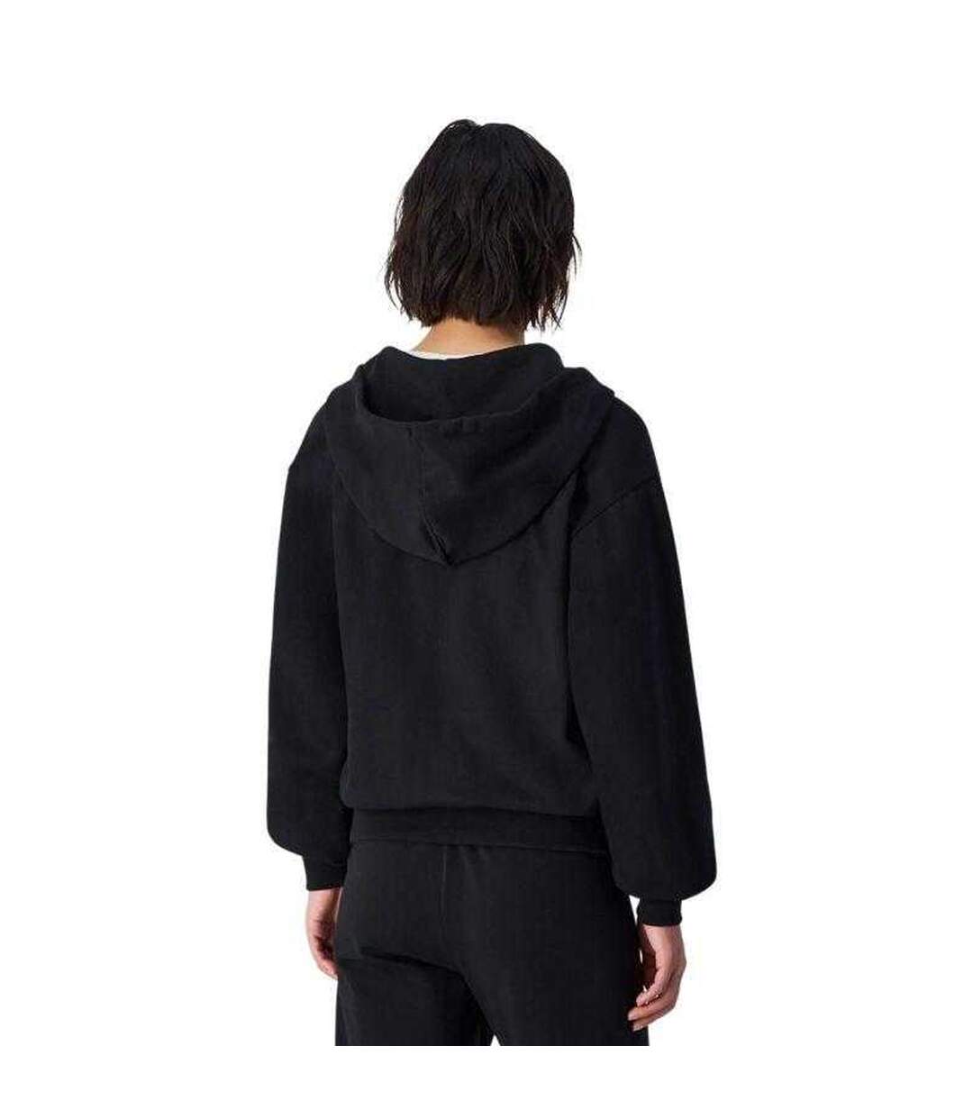 Veste À Capuche Motif/style Uni Femme Noir Champion-3