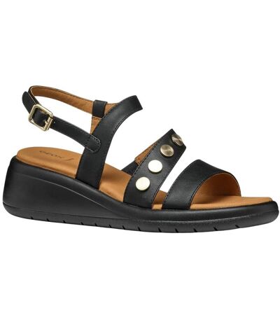 Sandales D Meliconia Femme Noir Geox