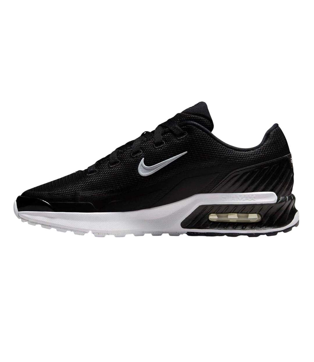 Womens/ladies Air Max Bia Trainers Black White Nike-3
