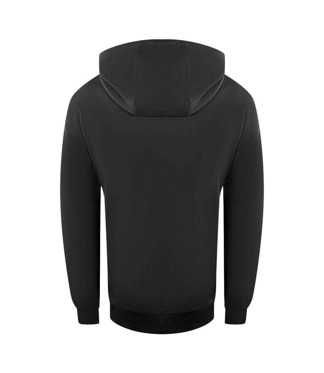 Unisex Adult Small Logo Full Zip Hoodie Black Ice Iceberg-2