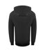 Unisex Adult Small Logo Full Zip Hoodie Black Ice Iceberg-2